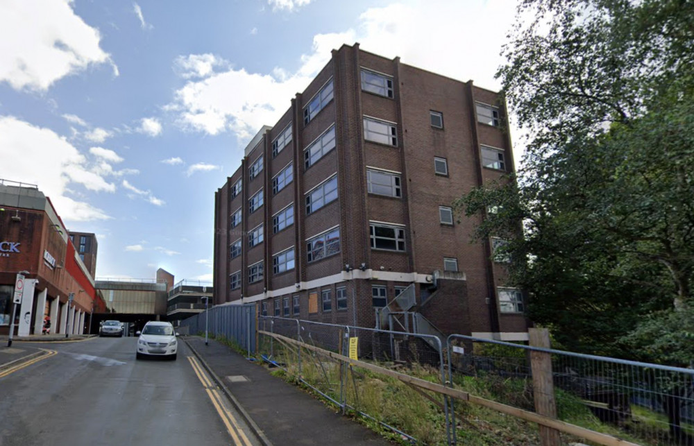 A developer wants to turn Morston House, Newcastle, into 126 studio flats (Google).