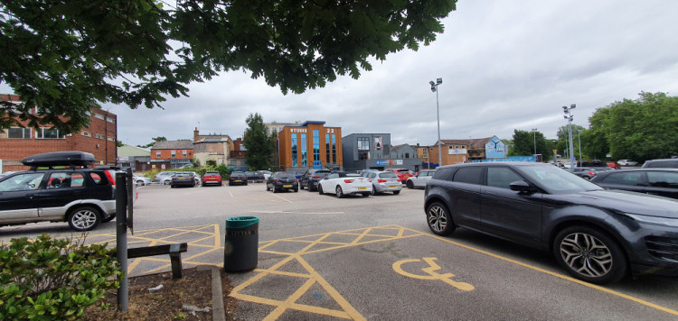 The 129-space Oak Street Car Park closed on Monday 8 July to make way for the new Crewe Youth Zone (Ryan Parker).