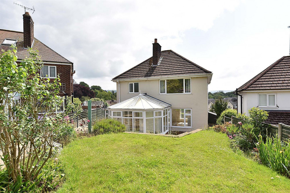 The property viewed from the rear. (Image - Holden & Prescott)