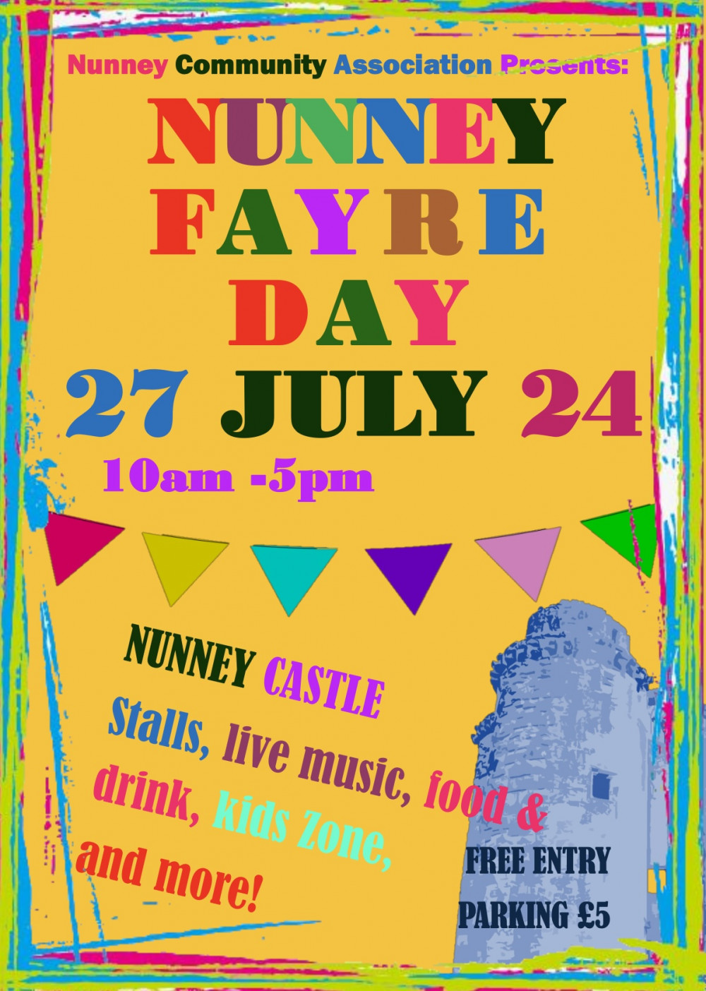 Nunney Fayre Day 2024