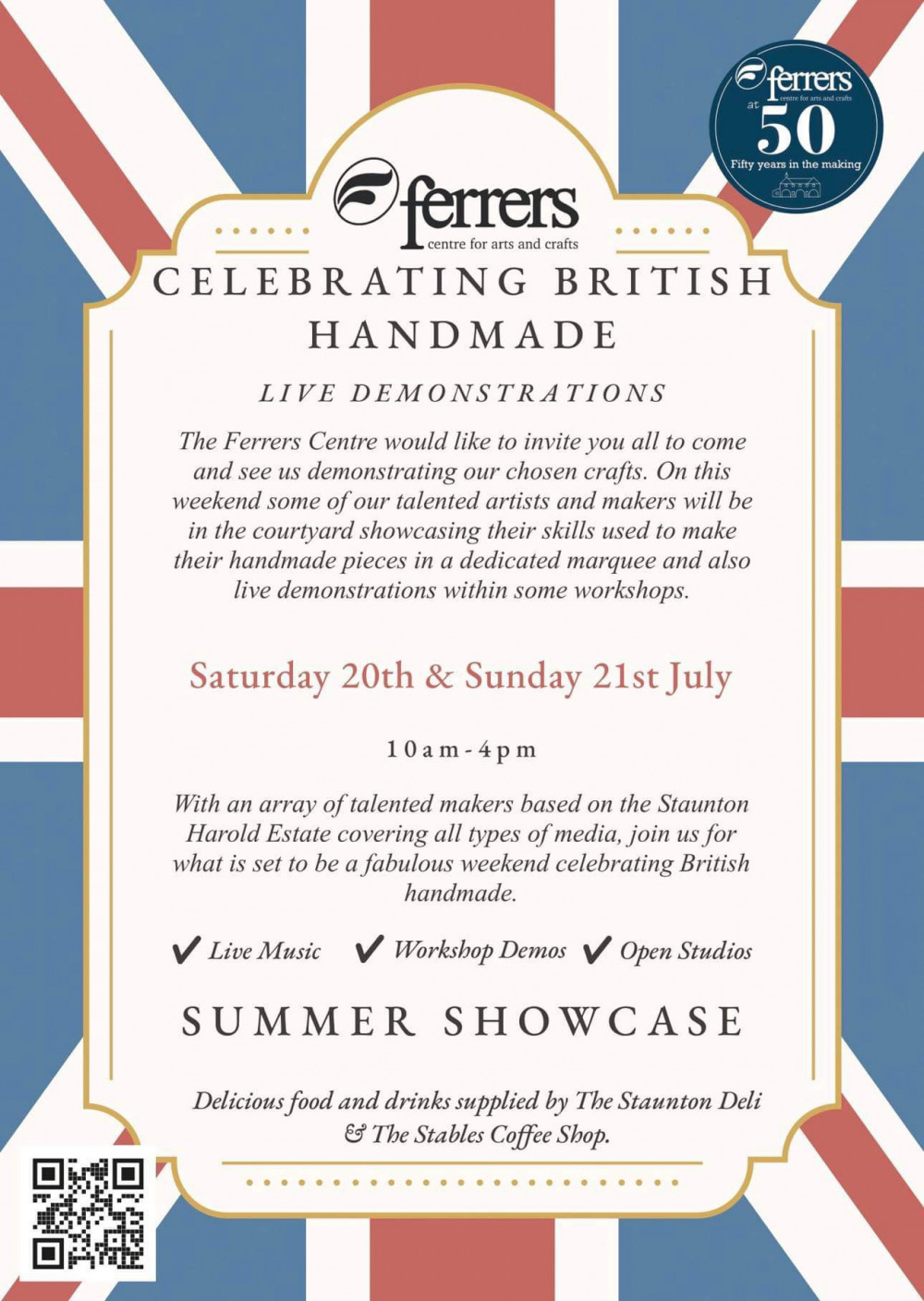 Summer Showcase at The Ferrers Centre for Arts and Crafts, near Ashby de la Zouch