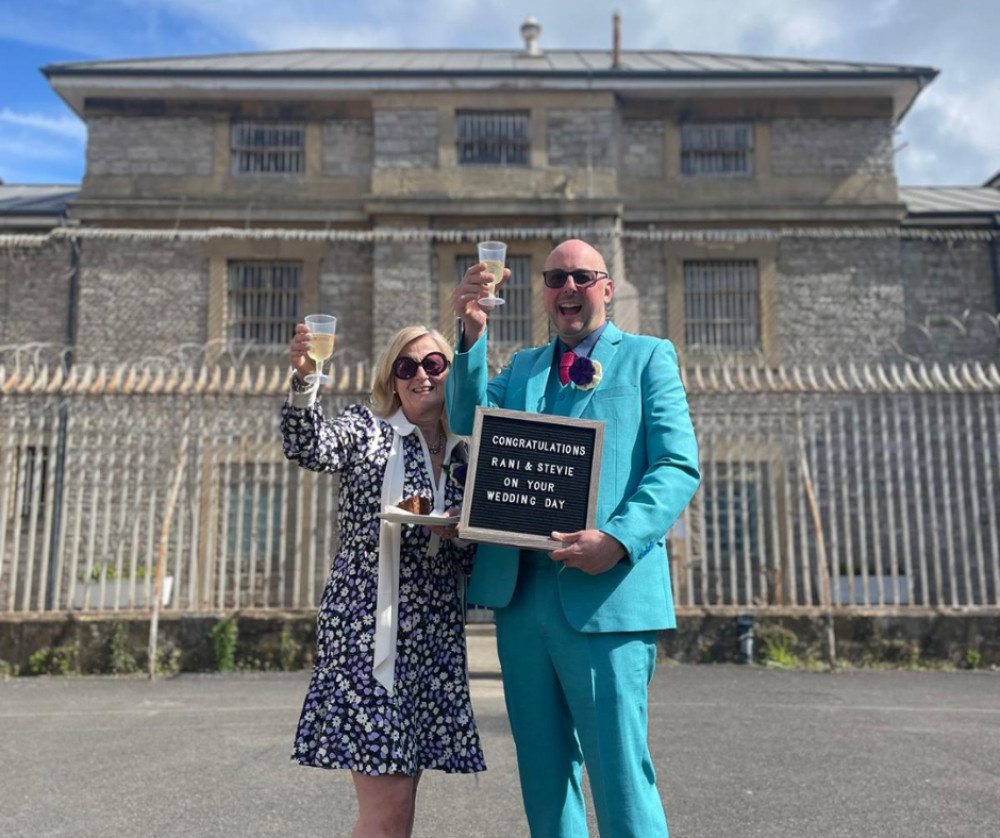 Shepton Mallet Prison's architecture offers an array of striking photographic backdrops.