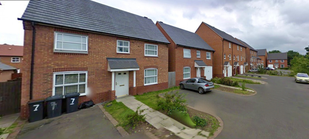 Brooker Close in Coalville. Photo: Instantstreetview.com