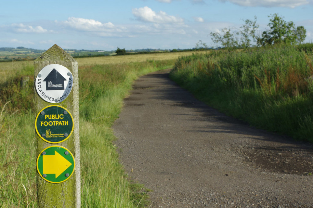 The footpaths are located near Broadwells Wood (image by Stephen McKay)