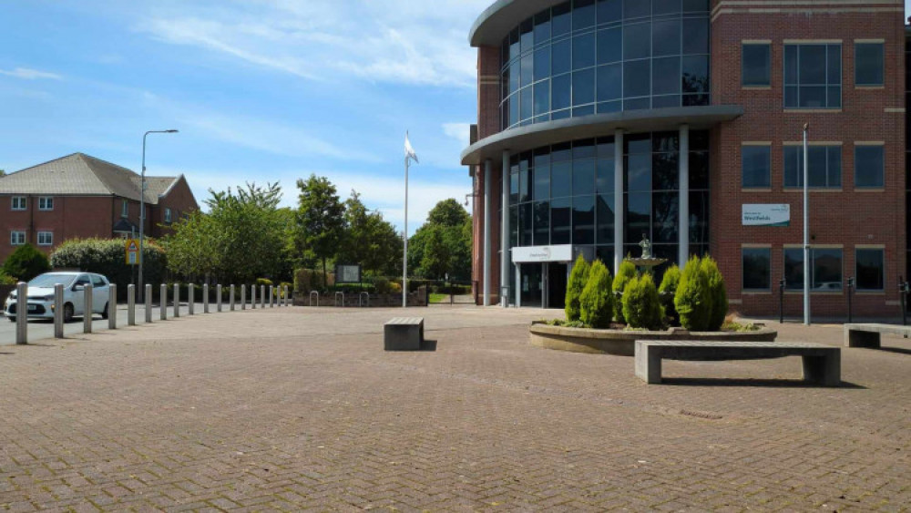 Cheshire East Council HQ, Westfields, Middlewich Road, Sandbach. 