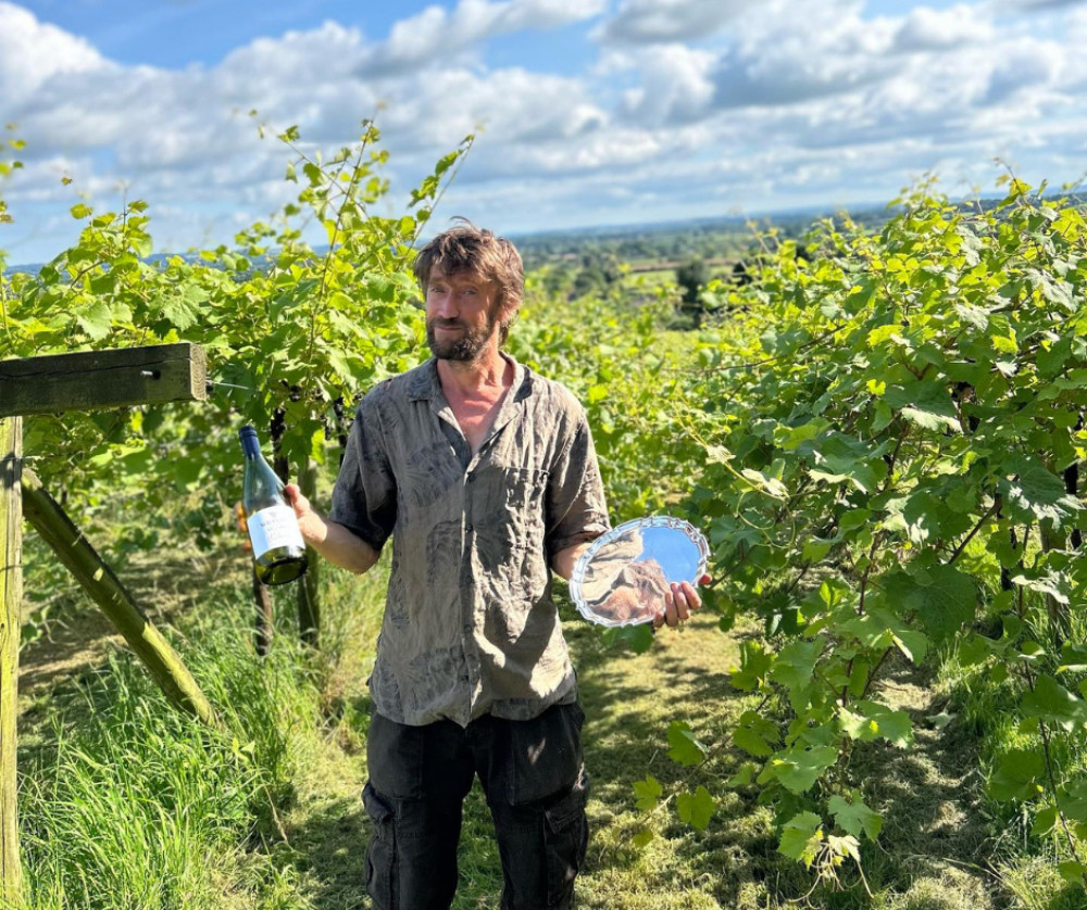 Wraxall Vineyard in Shepton Mallet has achieved a significant accolade by winning the Best Bacchus in England & Wales at the WineGB Awards on Friday (Photo: Wraxall Vineyard) 