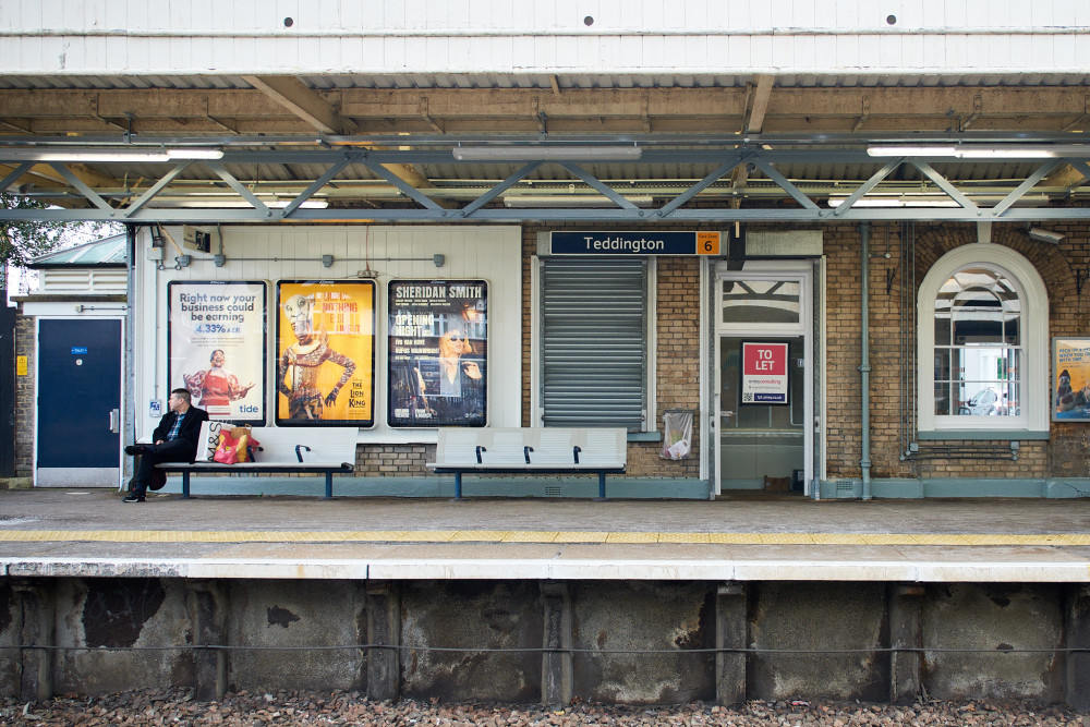 A fire near rail lines at Clapham Junction is expected to cause disruption across the South Western Railway network for hours. (Photo: Oliver Monk)