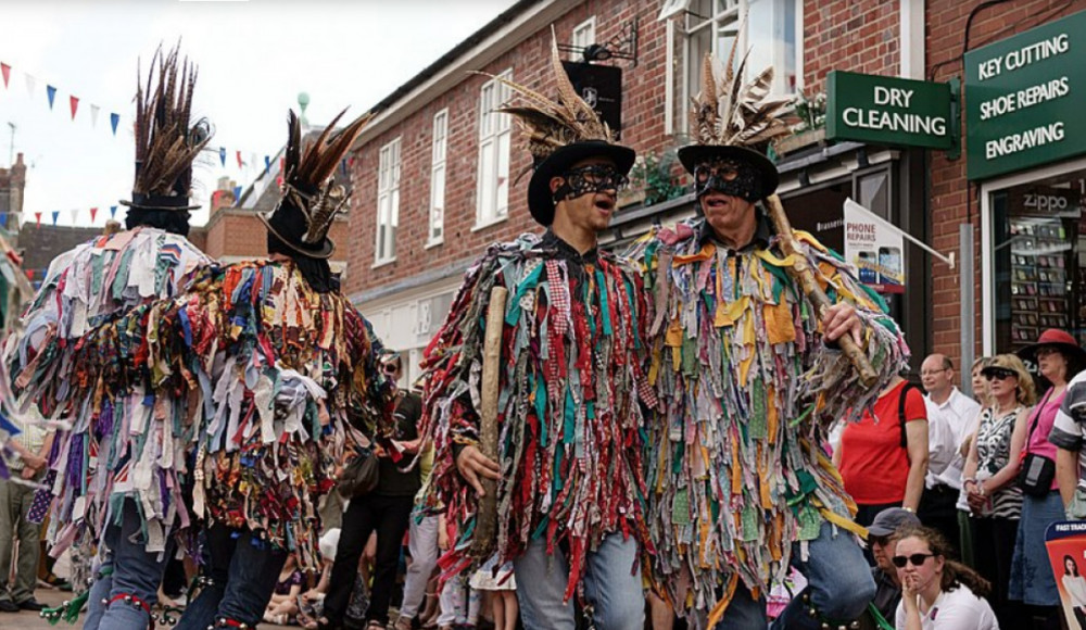 The town centre will feature open air concerts and also a Morris procession (image by Peter Trimming)