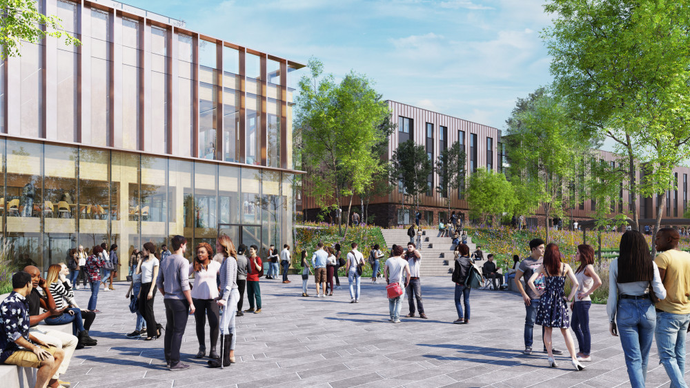 Around 700 new student rooms will be built on Staffordshire University's Leek Road campus (Corstophine and Wright).