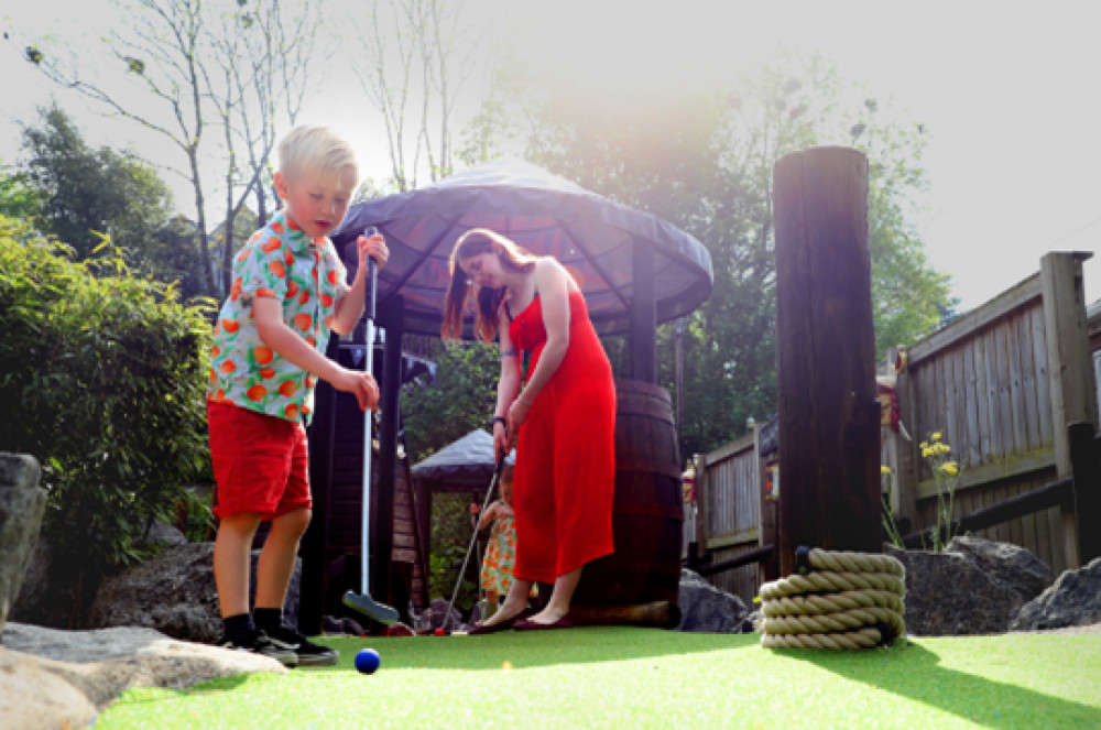 Golf at Wookey Hole Caves