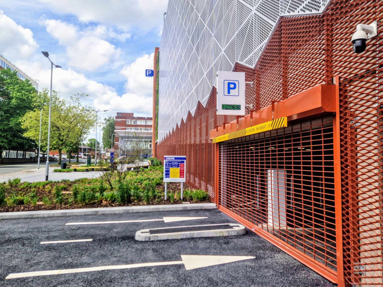 Crewe's 389-space car park, accessed from Delamere Street, will be open 7am to 12am, Monday to Saturday (Ryan Parker).