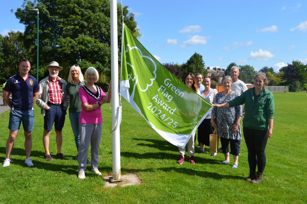 Pictured are members of the Bath Grounds Advisory Group who regularly meet to discuss improvements - including Mayor Cllr Liz Parle & Cllr Chris Smith Leader of the Town Council. Photos: Ashby de la Zouch Town Council