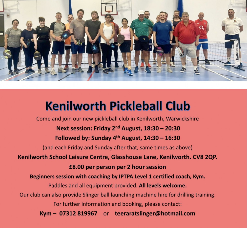 Kenilworth Pickleball Club Kenilworth Pickleball Club