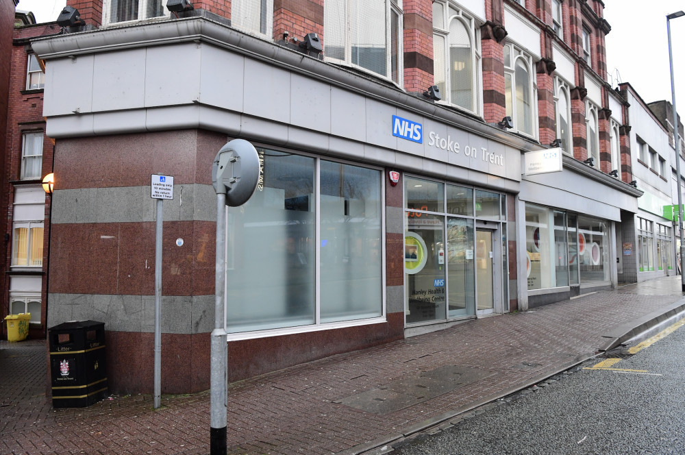 The former walk-in clinic on Stafford Street, Hanley, could be converted into flats (Pete Stonier).