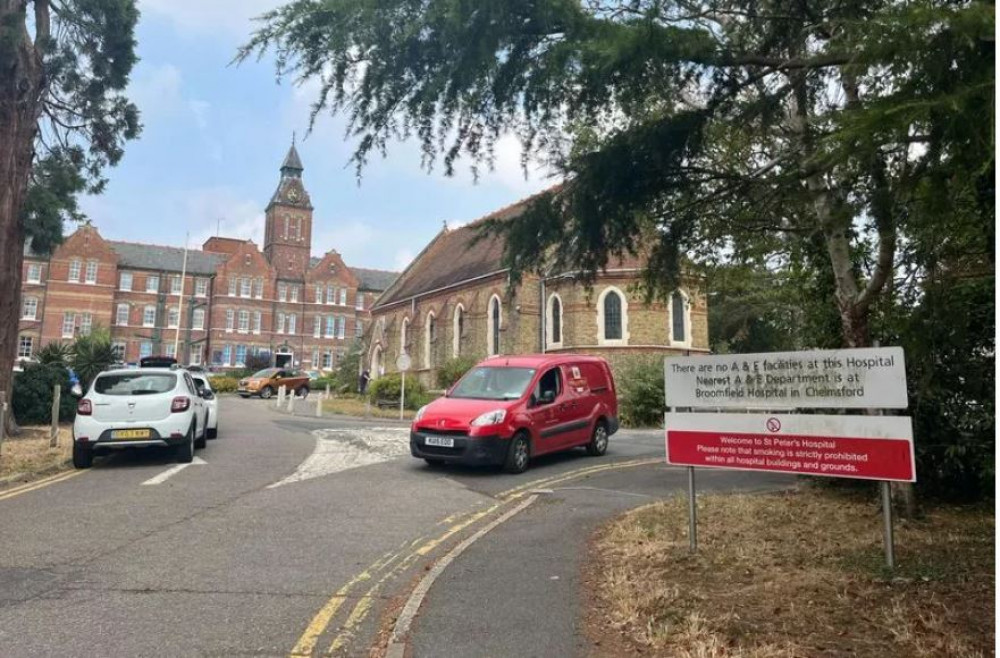 St Peter's Hospital may face closure if proposals by the NHS ICB are agreed to in September. (Photo: LDRS/ Essex Live)