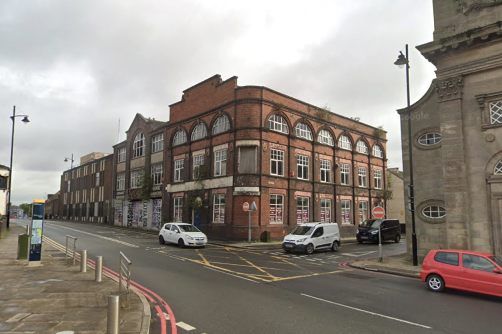 Three new shops and a new takeaway could be created in Burslem town centre if plans are approved by the council (Google).