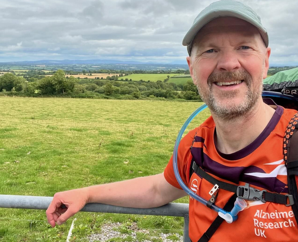 Super human Patrick Davies is walking around almost the entire landmass of Ireland. (Image - @patrickjdavies)