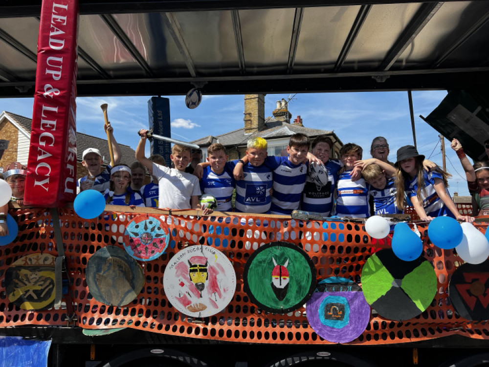 Check out Maldon Rugby Club's very jazzy 2022 float! (Photo: Ben Shahrabi)