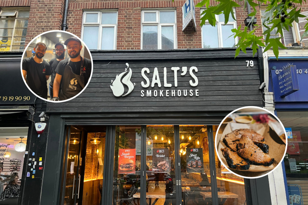 Salt's Smokehouse is Ealing's newest eatery ran by three friends with a love for smoked meats (credit: Moiz Saifuddin & Salt's Smokehouse).