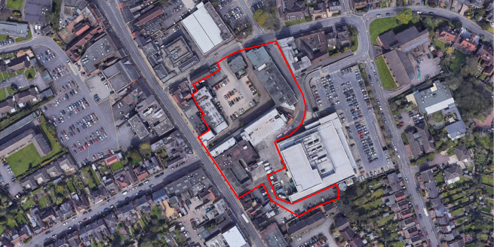 Flats could still be built on Talisman Square (image via planning application)