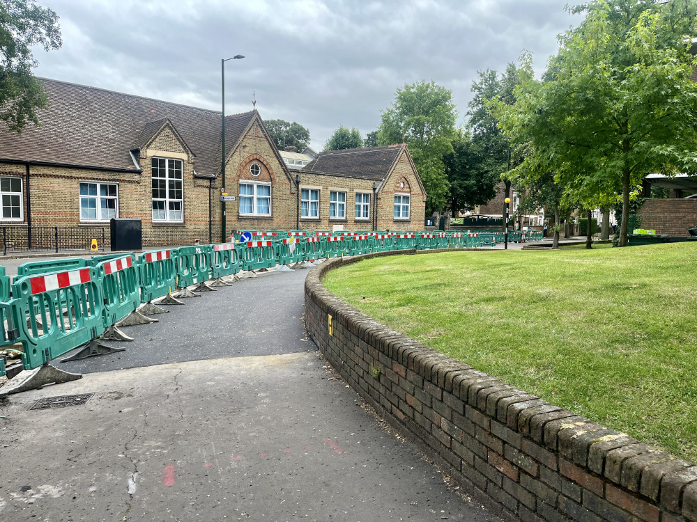 Network Rail utility works has finished in York Street, Twickenham and junction London Road to Arragon Road (credit: Cesar Medina).