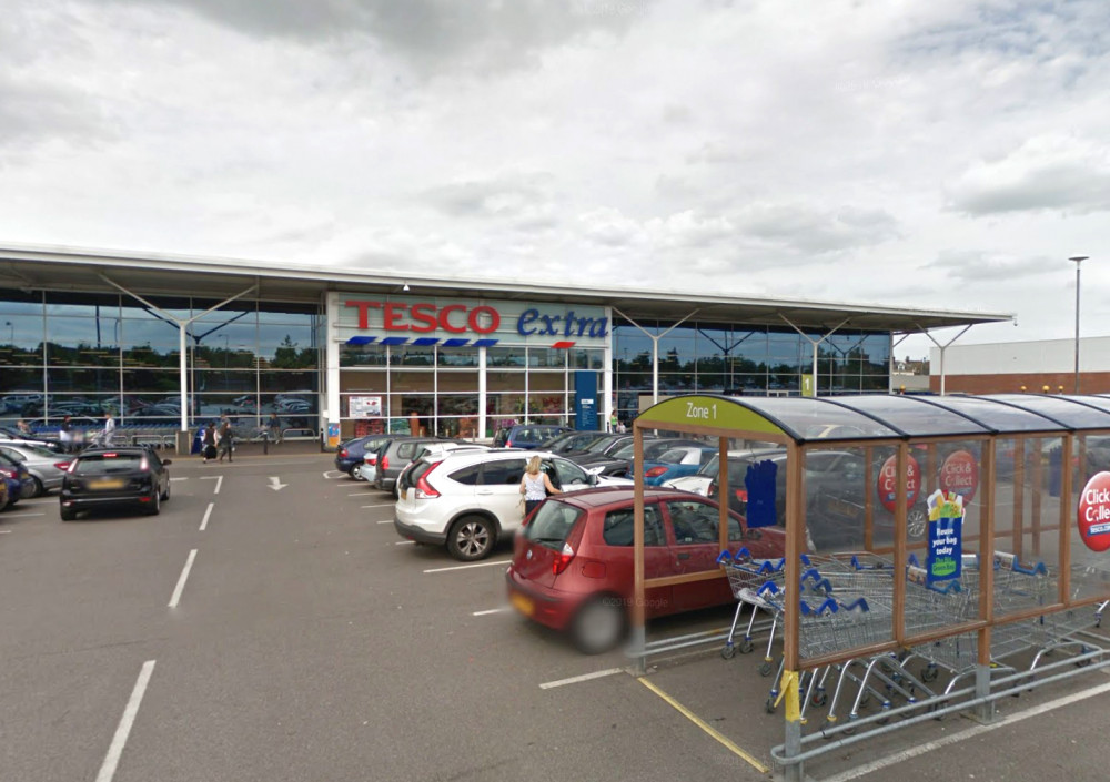 Lukman Khan was caught selling cocaine when he was seen acting suspiciously on Tesco car park, Longton (Google).