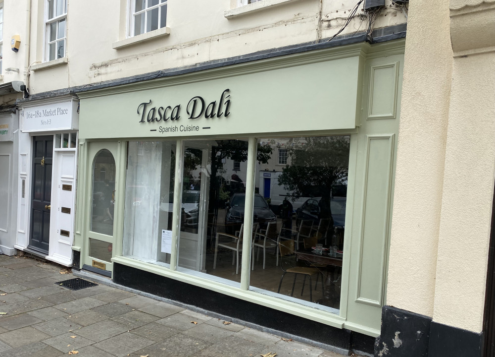 Tasca Dali opened at its new location in Market Place at the start of July (image by James Smith)