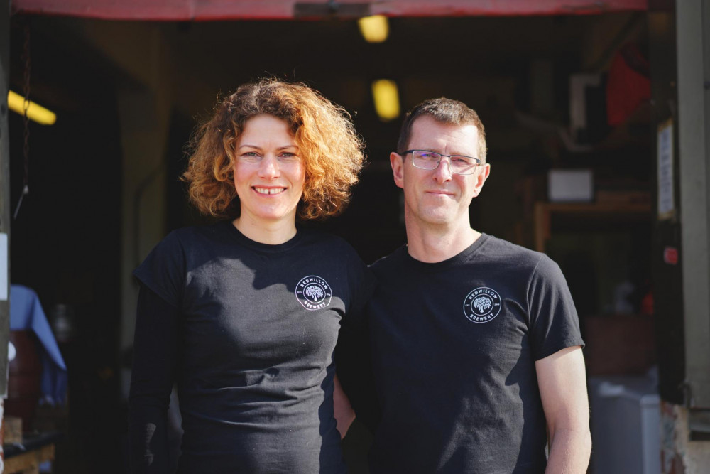 Caroline McKenzie and Toby McKenzie co-founded RedWillow Brewery in 2010. 