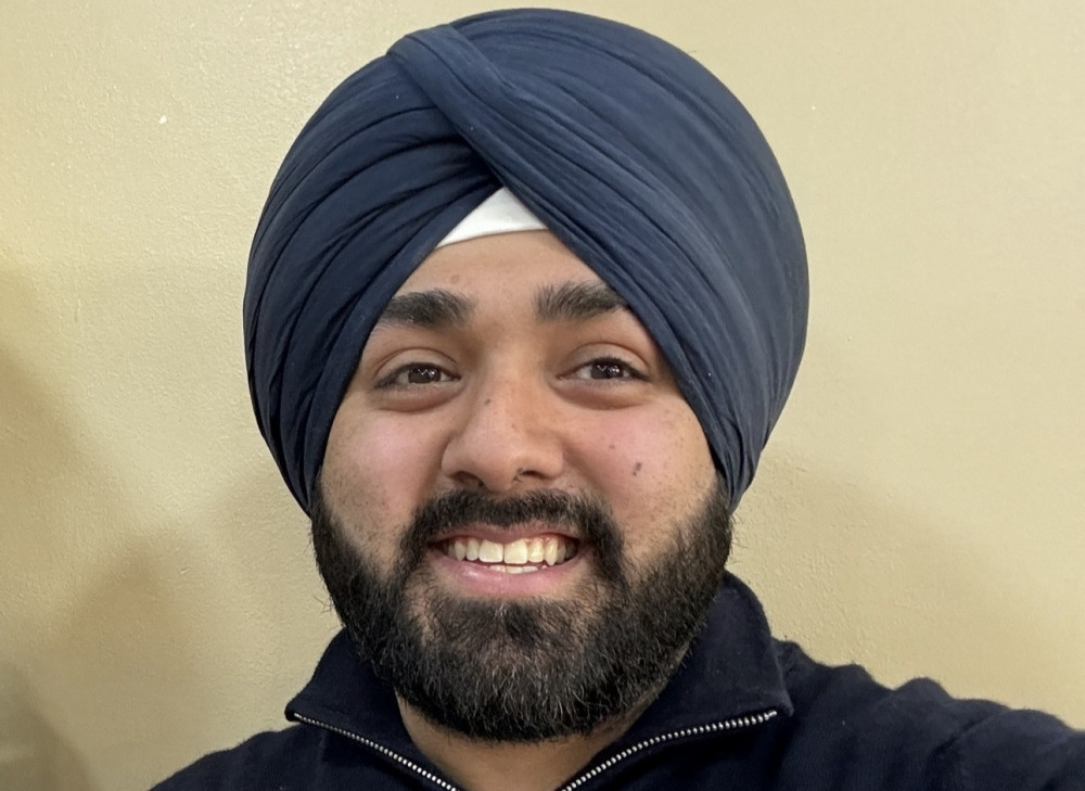 Kirat Sandhu is a Mental Heath first aider. Photo: Supplied