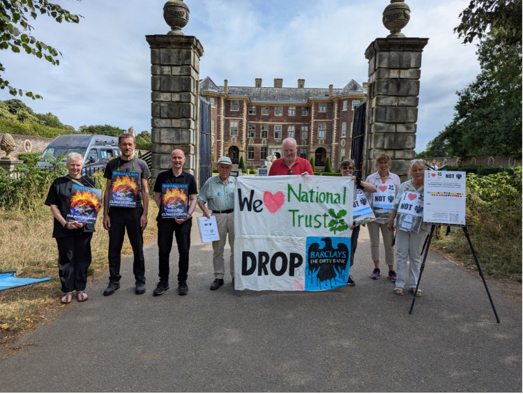 Extinction Rebellion Richmond at Ham House on 3 August (credit: Extinction Rebellion Richmond).