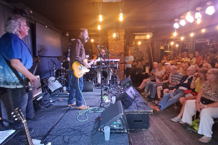 Hundreds of people saw 80+ acts perform at High Tide Festival 2024 in Twickenham on 27 July (credit: High Tide Festival).