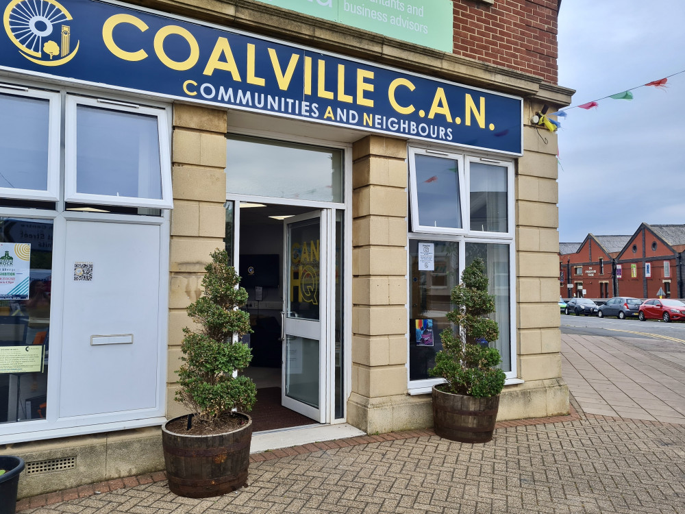 Coalville CAN in Memorial Square. Photo: Coalville Nub News