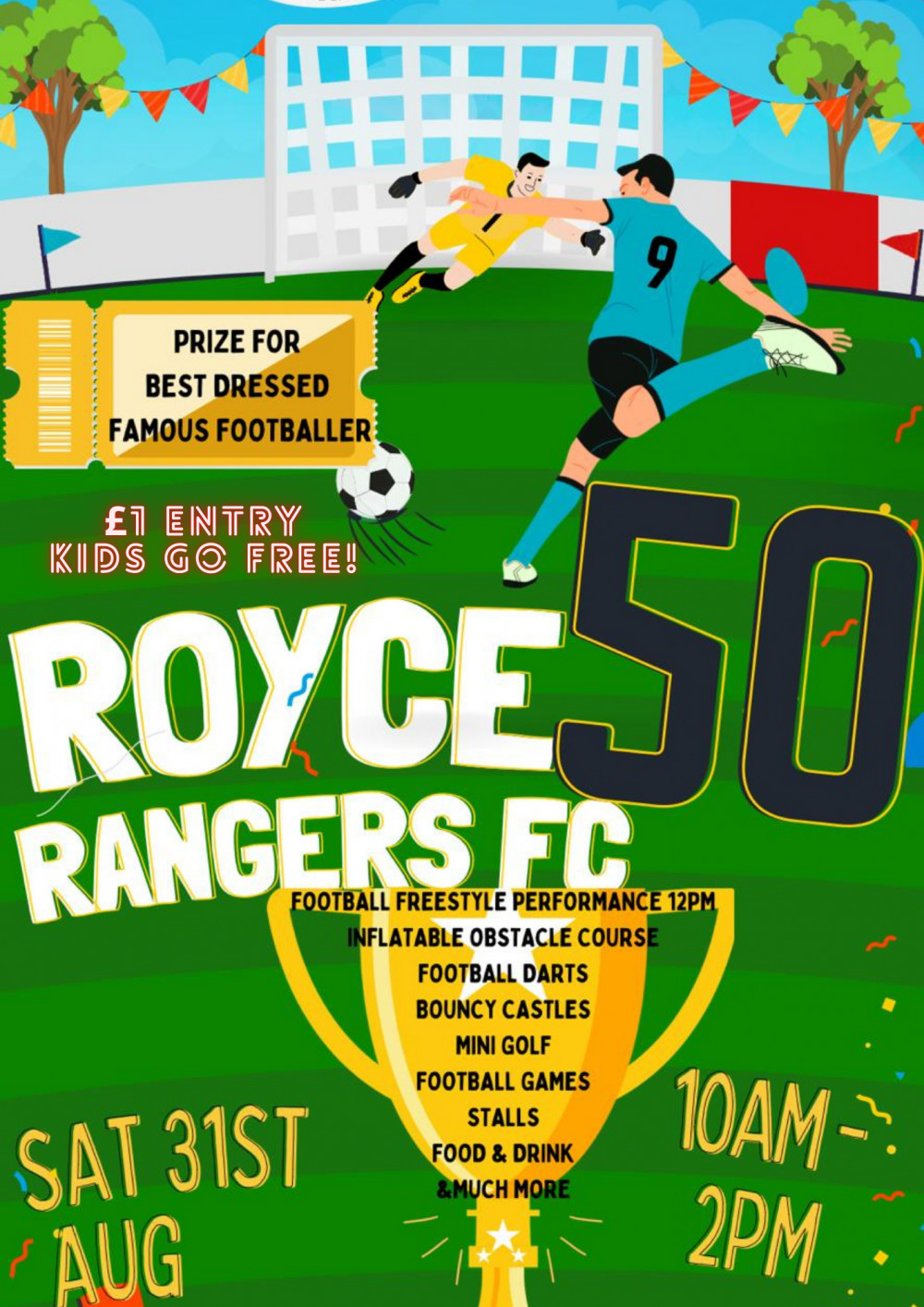 Royce Rangers FC 50th Anniversary Event | Sports | News | Oakham Nub ...