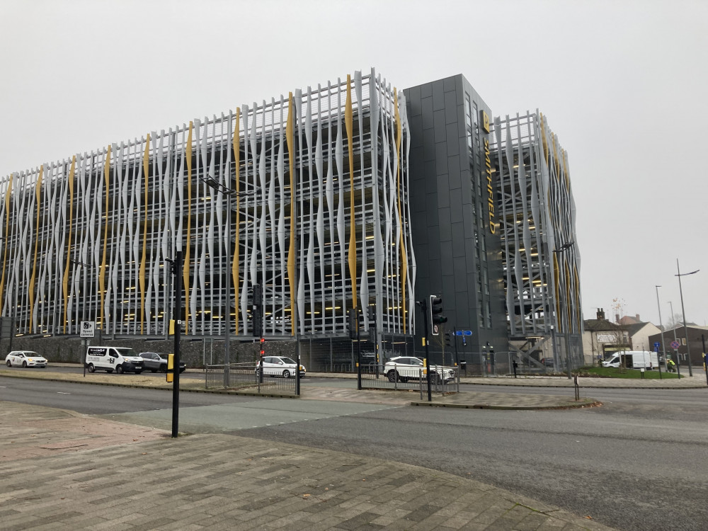 The Smithfield multi-storey car park opened in Hanley in 2022 but it is still not making a profit (LDRS)