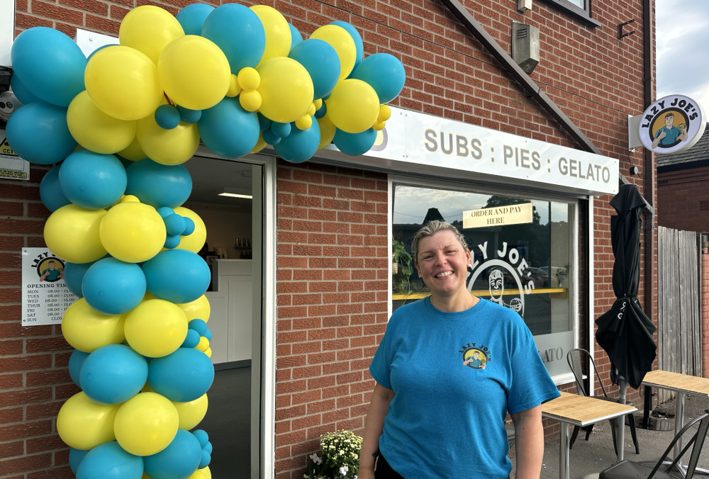 Nicola 'Nicky' Winder has left her job at Macclesfield Hospital to open her dream sandwich and gelato shop on London Road. (Image - Macclesfield Nub News)