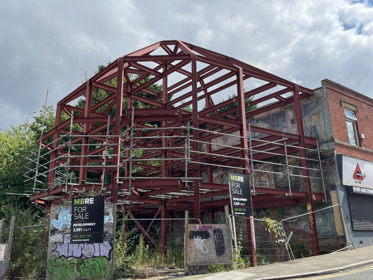 A site on Middle Hillgate is up for sale, along with planning permission for a commercial / residential development (Image - Nub News)