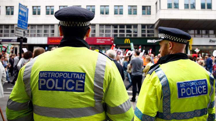 The Met Police reveal a Twickenham teen among those charged after London protests on 7 August (credit: Met Police).