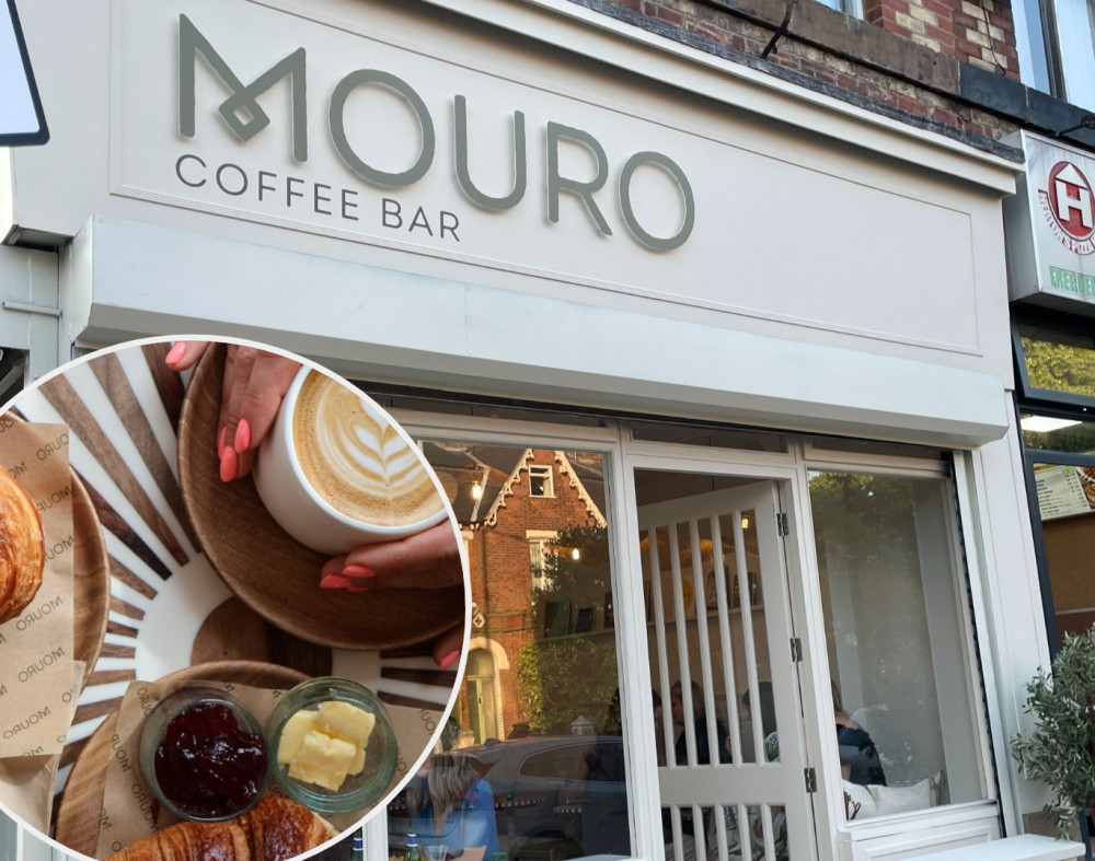 Mouro is a recently-opened coffee bar in Heaton Moor, based at 72 Heaton Moor Road (Images - corner: Mouro / main: Nub News)