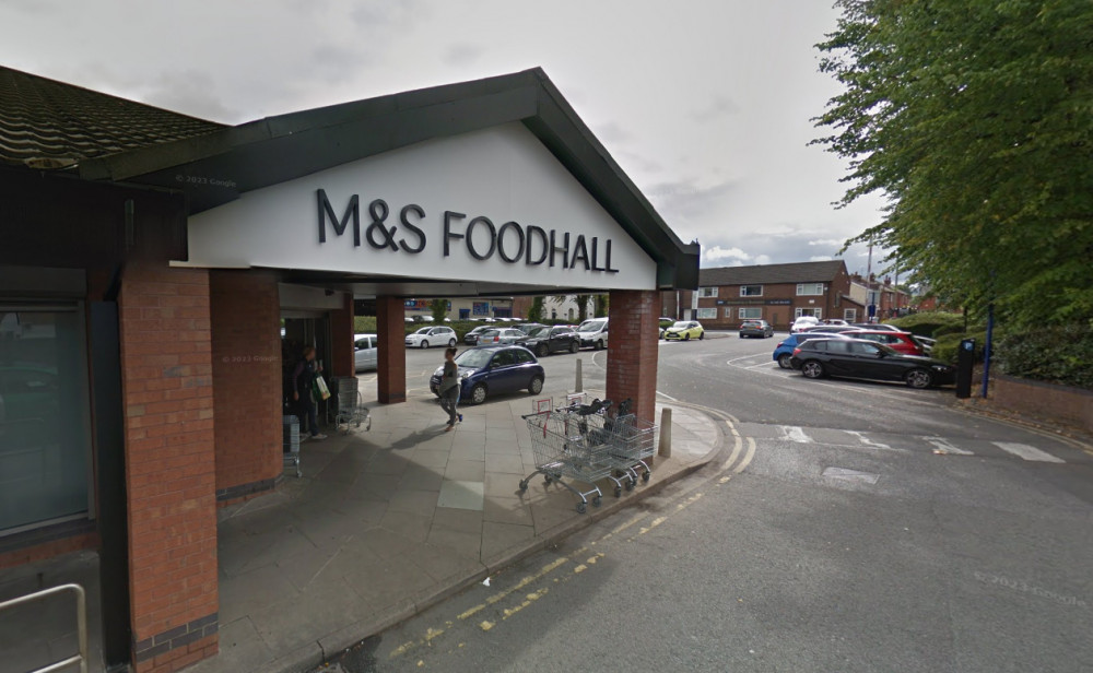 The Marks & Spencer Food Hall off Commercial Road in Hazel Grove is closing down to reflect 'changing shopping habits' (Image - Google Maps)