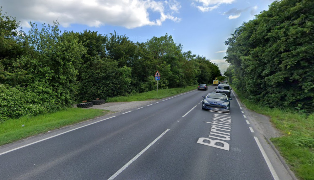 The collision occurred on the A132 between the KFC Roundabout and the Rettendon Turnpike. (Photo: Google Street View) 