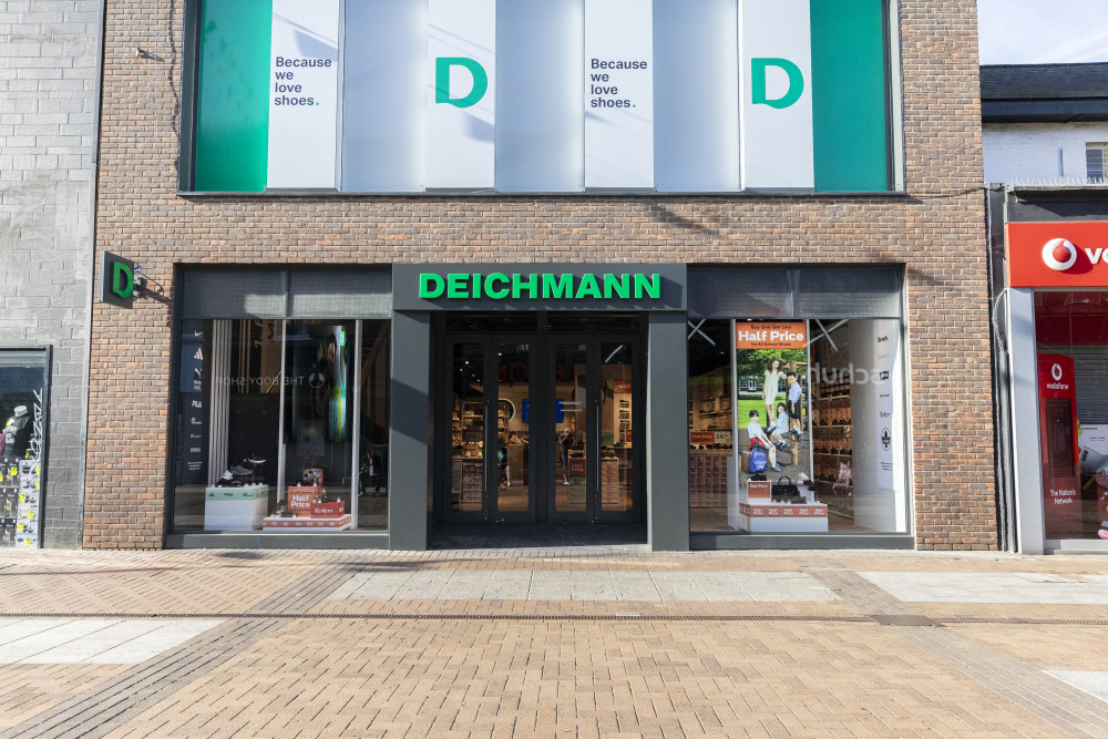 Deichmann shoe store opened on Clarence Street on 8 August