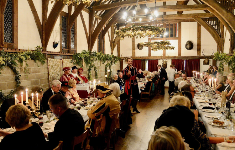Tickets are on sale now for the special event on 21 September, which includes a four-course feast (image by The Lord Leycester)