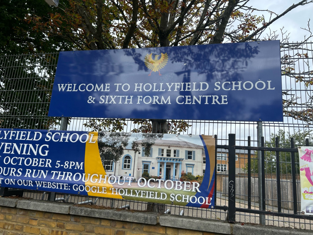 Hollyfield Sixth Form has had "another tremendous A-Level Results Day" today (Image: Tilly O'Brien)