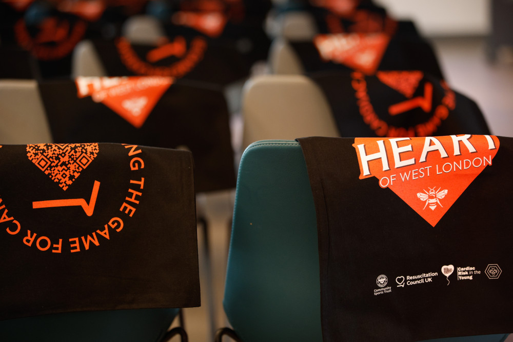 Brentford FC has teamed up with charities and communtiy organisations to educate people on cardiac health (credit: David Cliff/Brentford FC).