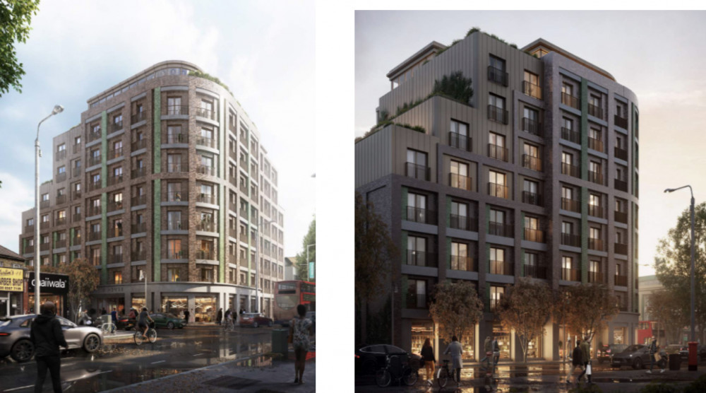 Plans to build 134 flats in Broadway, West Ealing have been approved by council (credit: Ealing Council).