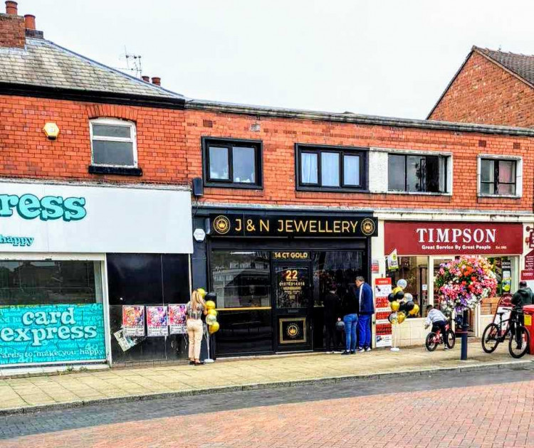 J&N Jewellery, Queensway, opened at 10am on Monday 19 August (Nub News).