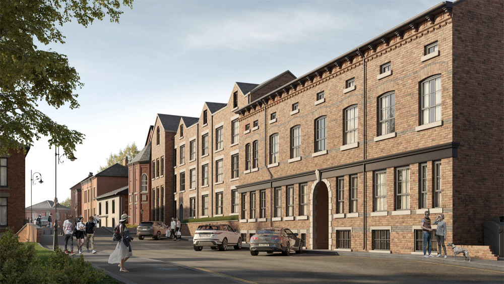 Plans to turn the former Stockport Probation Centre building into 45 new apartments were approved on 15 August (Image - Ashurst Communications)