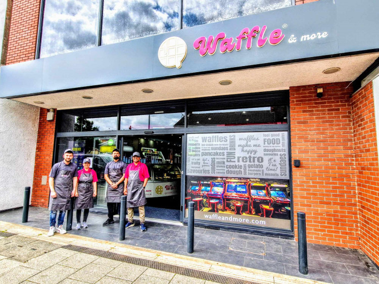 Waffle and More, Nantwich Road, began selling bottled beers and wines on Friday 16 August (Ryan Parker).