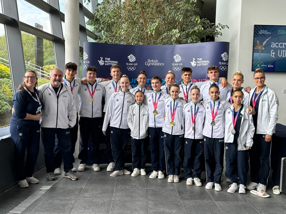 Richmond Gymnastics Association will represent Great Britain at the World Acrobatic Championships next month (credit: Richmond Gymnastics Association). Richmond Gymnastics Association will represent Great Britain at the World Acrobatic Championships next month (credit: Richmond Gymnastics Association).