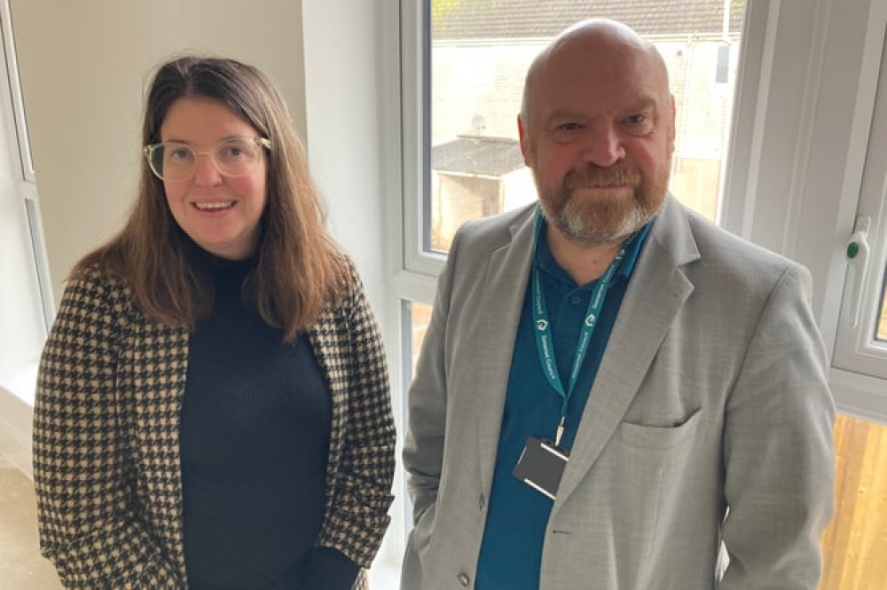 Councillors Federica Smith-Roberts and Bill Revans (Photo: Daniel Mumby) 